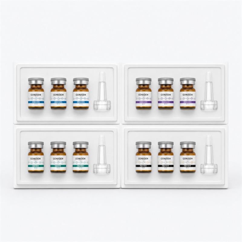 Cosmetic ampoule serum set produced by GoldenPalace